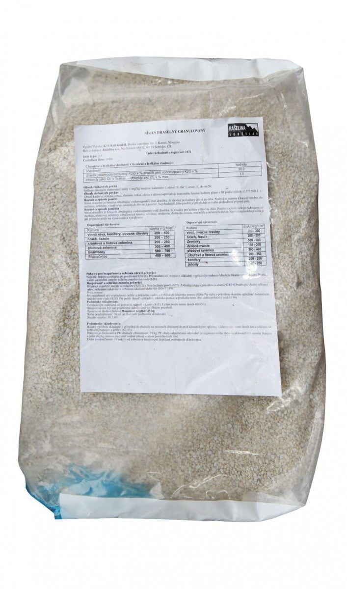 Siran Draselny 25 KG